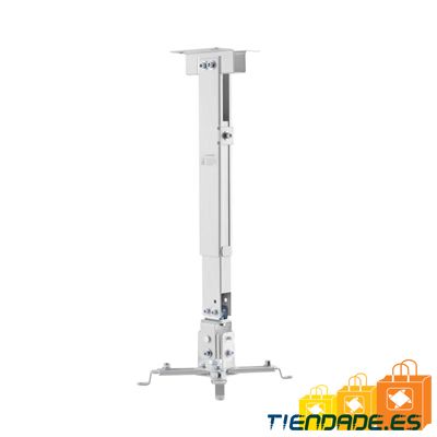 iggual SPTP01 Soporte proyector techo pared blanco