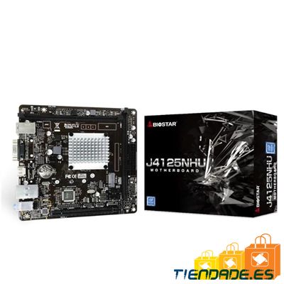 Biostar Placa Base J4125NHU mITX CPU integrada