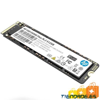 HP SSD EX900 Plus 512Gb PCIe Gen 3x4 NVMe