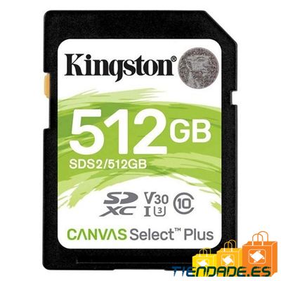 Kingston SDS2/512GB SDXC 512GB clase 10