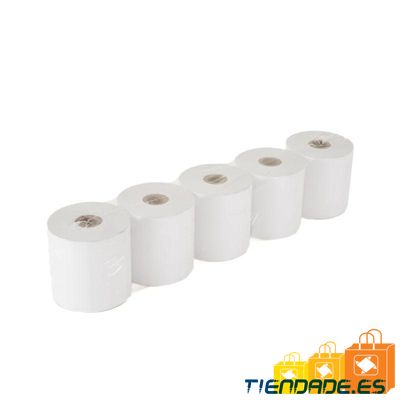 iggual Pack 5 rollos papel trmico sin BPA 57X57mm