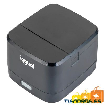 iggual Impresora trmica TP EASY 58 USB+RJ11 negra