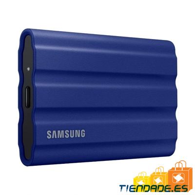 Samsung T7 Shield SSD Externo 2TB NVMe USB3.2 Azul