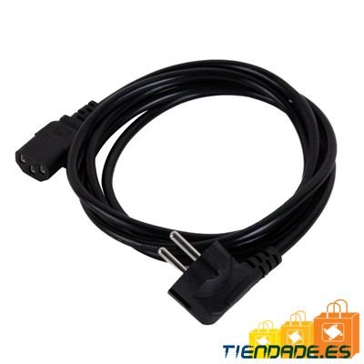 iggual Cable de alimentacin IEC C13 2 metros