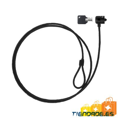 Tooq Cable seguridad T-Nano con llave 1.5m