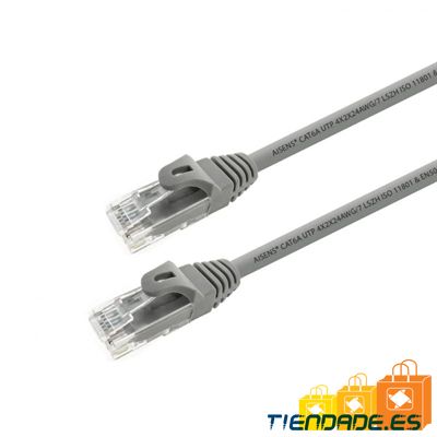 Aisens Latiguillo Rj45 Cat.6A Utp Gris 5.0M