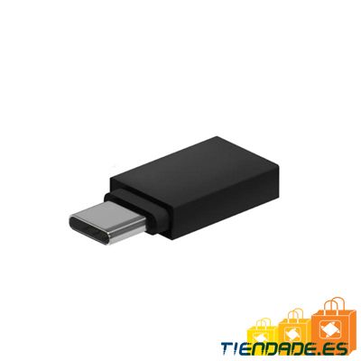 Aisens Mini Adaptador USB 3.2 Gen1 3A CM-AH Negro