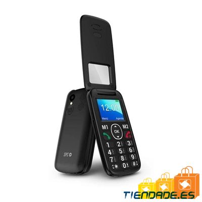 SPC 2331N Titan View Movil Senior BT FM SOS Negro