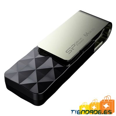 SP memoria USB Blaze B30 USB 3.1 Gen1 64GB Black