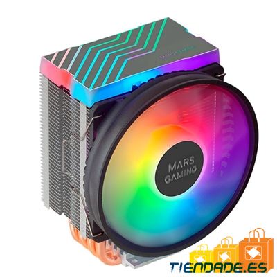 MarsGaming ventilador MCPU44 dual argb silent 160W