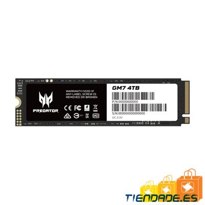 ACER PREDATOR SSD GM7 4Tb M.2 NVMe PCIe Gen 4x4