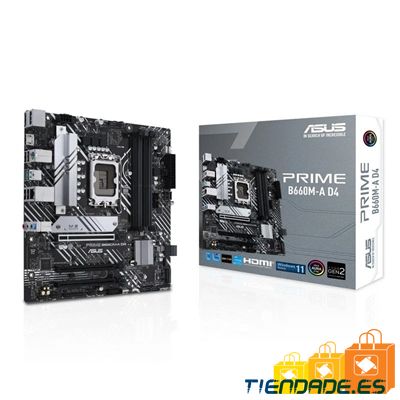 ASUS Placa Base PRIME B660M-A D4 CSM