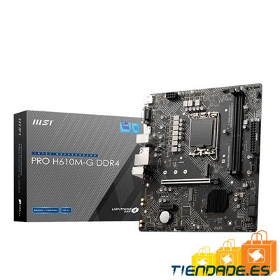 MSI Placa Base PRO H610M-G DDR5 mATX 1700