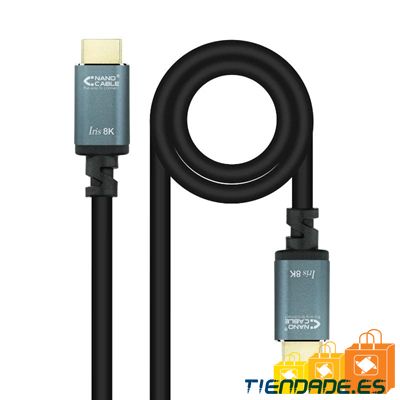 Nanocable Cable HDMI 2.1 IRIS 8K M-M 5 metros