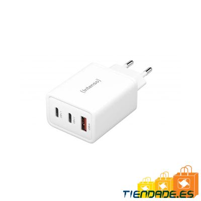 Intenso | Cargador pared GaN 1xUSB-A2xUSB-C 65 w