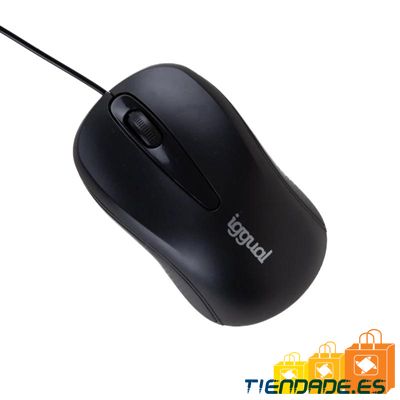 iggual Ratn ptico COM-BASIC2-800DPI negro