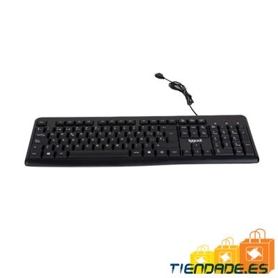 iggual Teclado estndar CK-BASIC2-105T negro