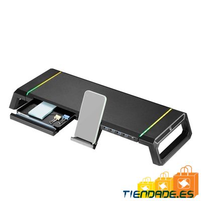 Ewent Elevador monitor Rgb con hub usb 3.0