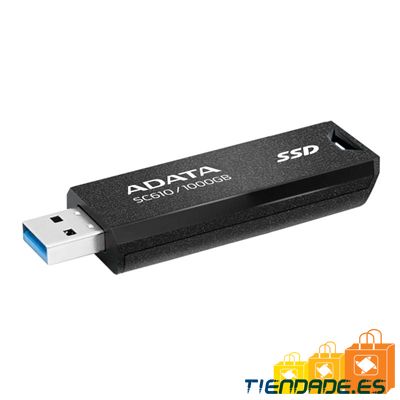 ADATA SC610 SSD Externo 1TB USB 3.2 Gen2 Negro