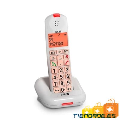 SPC 7612B Telefono Inalmbrico COMFORT KAIRO Blanc