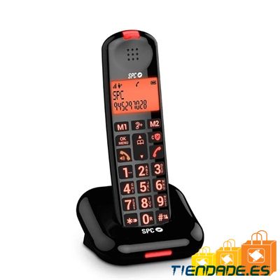 SPC 7612N Telefono Inalmbrico COMFORT KAIRO Negro