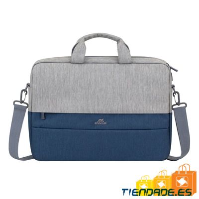 RIVACASE 7532 Grey/blue Prater Maletn 15,6" gris-