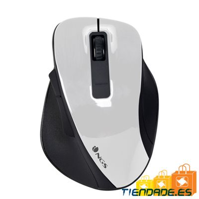 NGS Ratn Inalmbrico 2.4 GHz BOWWHITE 16000DPI Bl