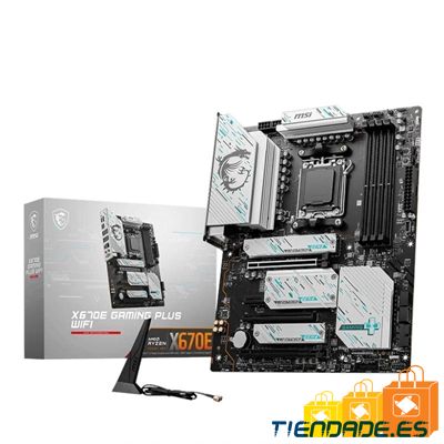 MSI Placa Base X670E Gaming Plus Wifi DDR5 AM5