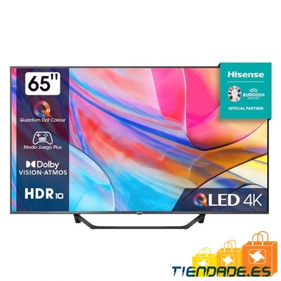 Hisense 65A7KQ TV 65" QLED 4K STV 4xHDMi 2xUSB Wi