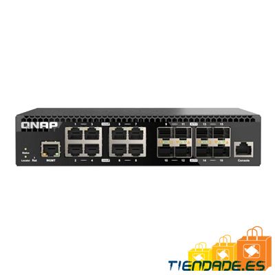QNAP QSW-M3216R-8S8T Switch 8x10GbE SFP+ 8x10GbE