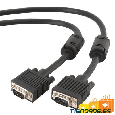 Gembird Cable Conmutador VGA 5 Mts Negro