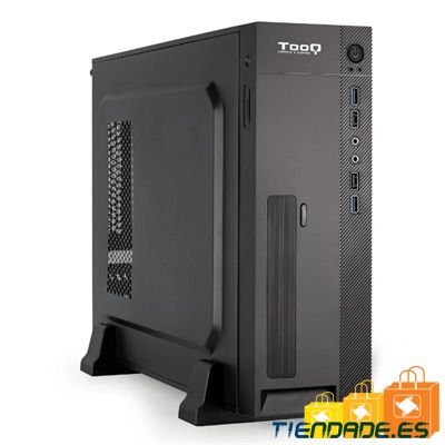 Tooq Caja Slim Micro ATX TQC-3008U3C 500W Negra