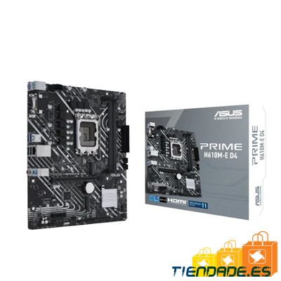 ASUS Placa Base PRIME H610M-E CSM D4