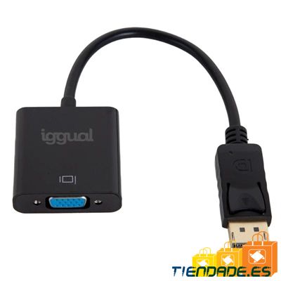 iggual Adaptador DisplayPort (M) a VGA (H)