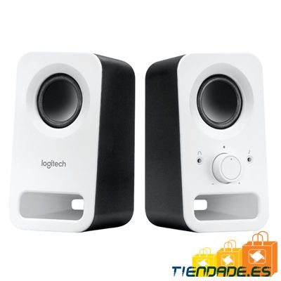 Logitech Altavoz 2.0 Z150 Blanco