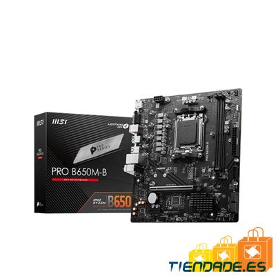 MSI Placa Base PRO B650M-B mATX AM5