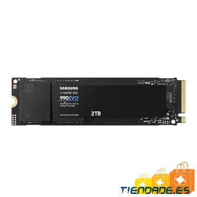 Samsung 990 Evo SSD 2TB PCIe 4.0x4 5.0x2 NVMe 2.0