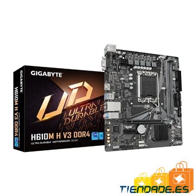 Gigabyte Placa Base H610M H V3 DDR4  mATX 1700