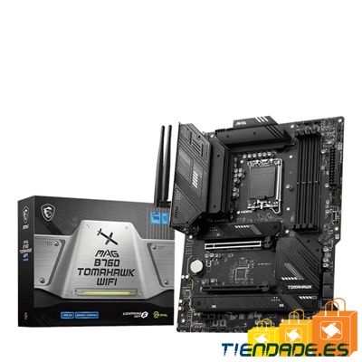 MSI Placa Base MAG B760 TOMAHAWK WIFI DDR5 1700