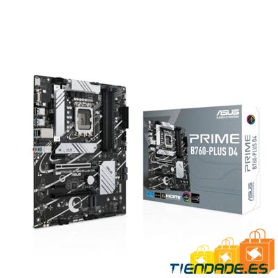 ASUS Placa Base PRIME B760-PLUS D4 ATX 1700