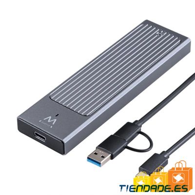 EWENT Carcasa M2 NVMe PCIe SSD/USB-C 3,2