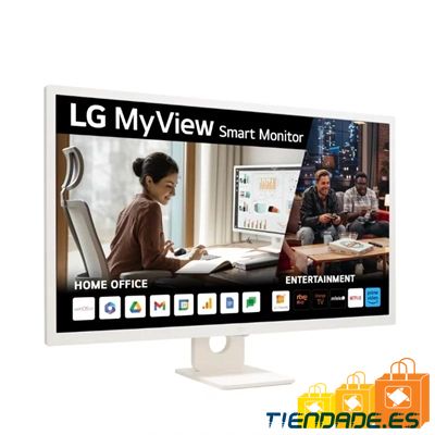 LG 32SR50F-W monitor Smart 32"IPS FHD HDMI USB MM