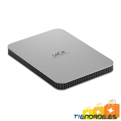 LaCie Mobile Drive 2Tb 2.5" USB-C Silver