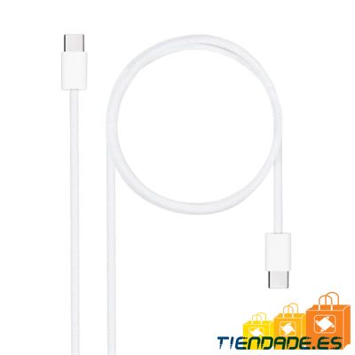 Nanocable Cable USB-C 2.0 60W USB-C/M-M, 1m