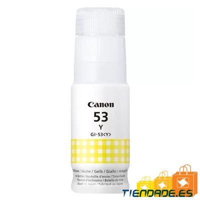 Canon Botella Tinta GI-53Y Amarillo