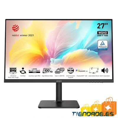 MSI  MD272QXP Monitor 27" IPS WQHD HDMI DP AA MM