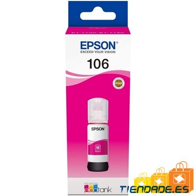 Epson Botella Tinta Ecotank 106 Magenta