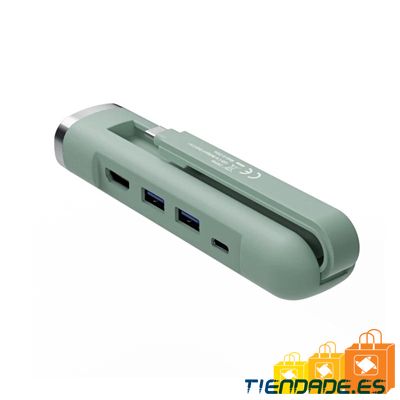 Ewent EW1148 base portatil y replicador usb 3.2