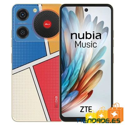 ZTE Nubia Music 6,6" HD+ 4+4GB 128GB Pop Art