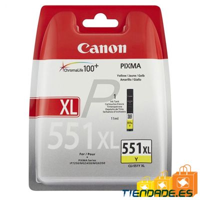 Canon Cartucho CLI-551Y XL Amarillo